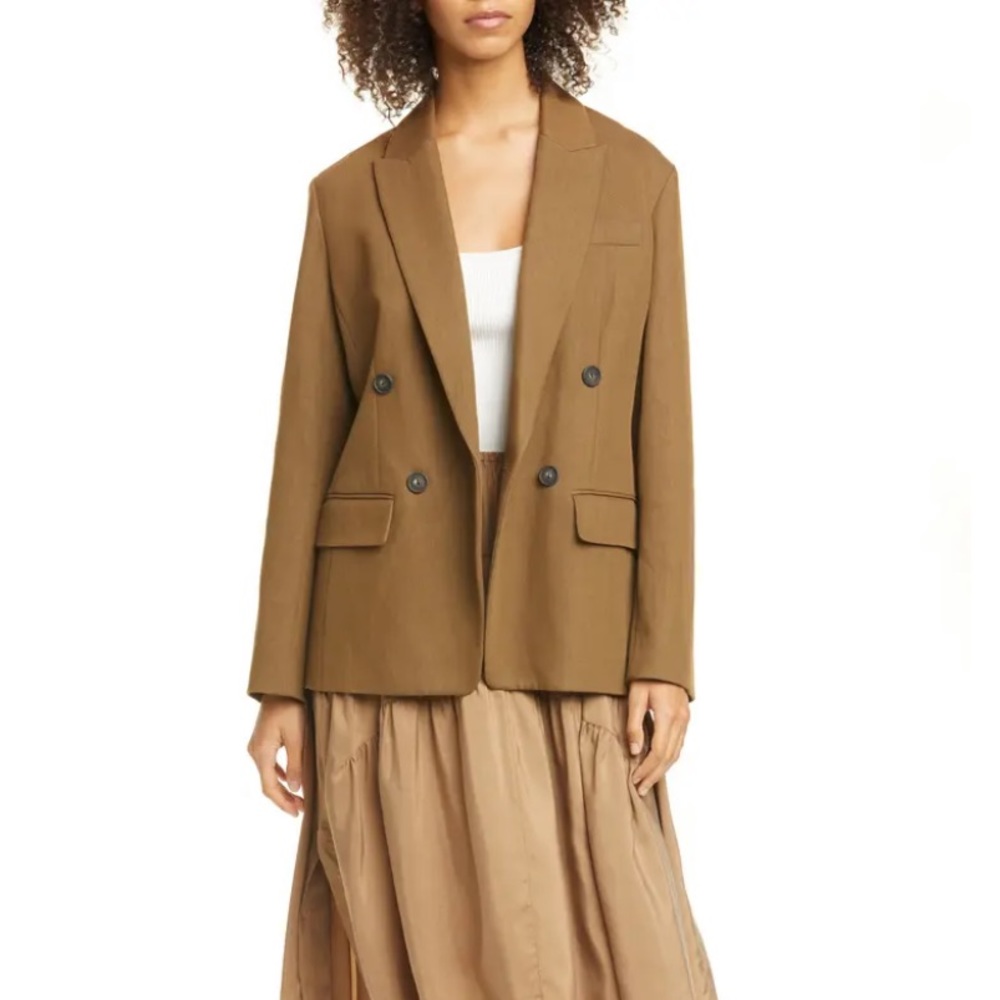 Vince Double Breasted Blazer